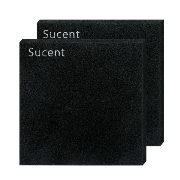 Sucent  2PCS Aquarium Semi-processed Sponge Filter Foam for Fish Tanks, Bio Sponge Filter Media Pad, Cut-to-Size Foam